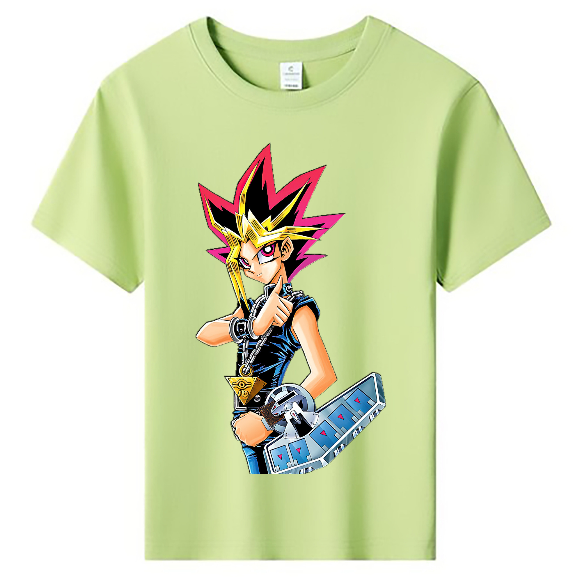 （画像用） 遊☆戯☆王 Yu-Gi-Oh! 綿100％キッズTシャツ（フロントプリント）